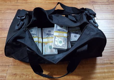 duffle bag full of fake money|best waterproof duffel bag 2021.